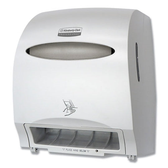 SANITOUCH HARD ROLL TOWEL DISPENSER - WHITE