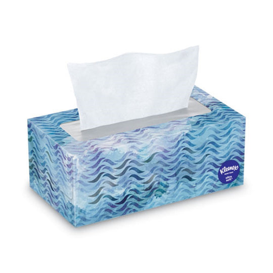 KLEENEX® ULTRA SOFT FACIAL TISSUE - 3 PLY - WHITE - 110 SHEETS/BOX - 4 BOXES/PACK