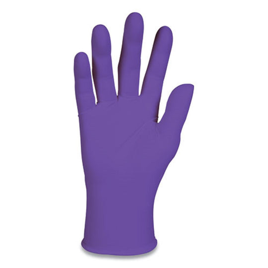 PURPLE NITRILE EXAM GLOVES - 242 mm LENGTH - SMALL - 6 mil - PURPLE - 1000/BOX