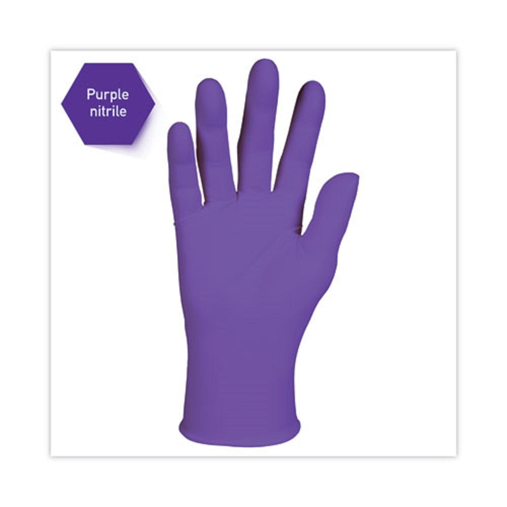 PURPLE NITRILE EXAM GLOVES - 242 mm LENGTH - SMALL- PURPLE - 100/BOX