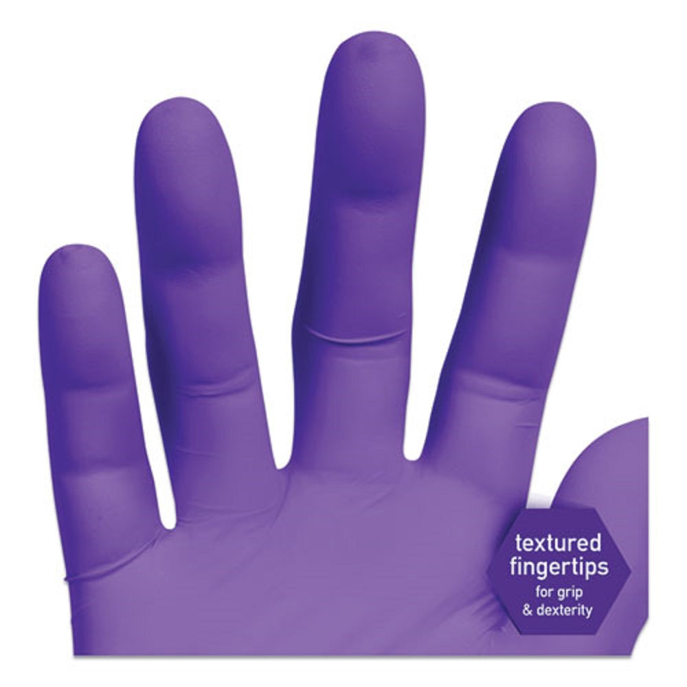 PURPLE NITRILE EXAM GLOVES - 242 mm LENGTH - LARGE - PURPLE - 1000/CARTON