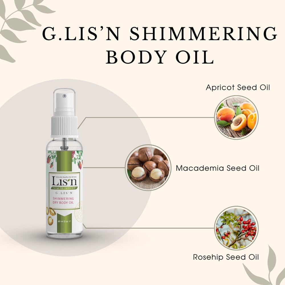 G.LIS'N SHIMMERING BODY OIL