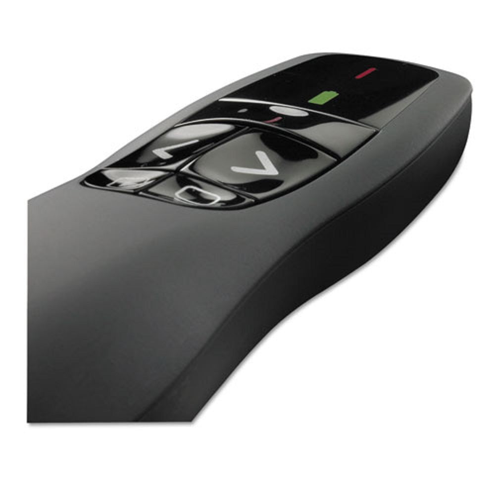 LOGITECH R400 WIRELESS PRESENTATION REMOTE W/LASER POINTER - MATTE BLACK