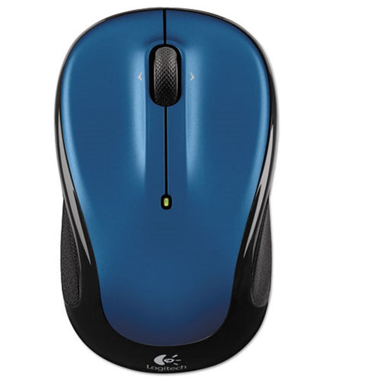 LOGITECH M325 WIRELESS RANGE - 2.4 GHz FREQUENCY/30 FT WIRELESS RANGE - LEFT/RIGHT HAND USE  - BLUE