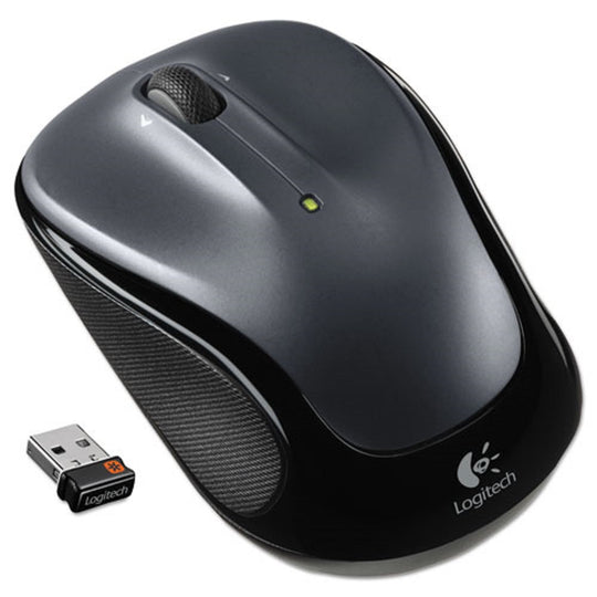 LOGITECH M325 WIRELESS MOUSE - 2.4 GHz FREQUENCY/30 FT WIRELESS RANGE - BLACK