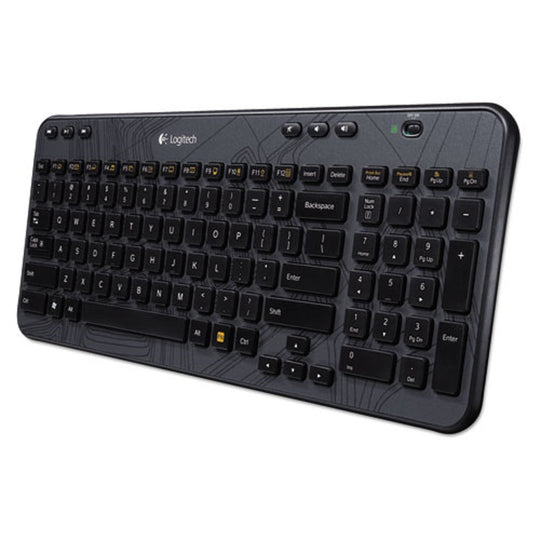 LOGITECH K360 WIRELESS KEYBOARD FOR WINDOWS - BLACK