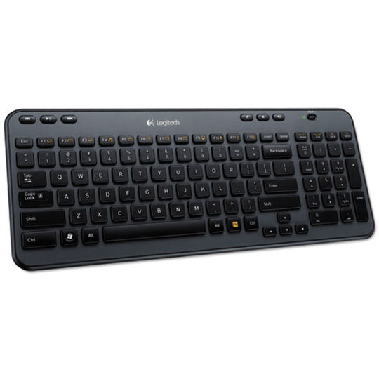 LOGITECH K360 WIRELESS KEYBOARD FOR WINDOWS - BLACK