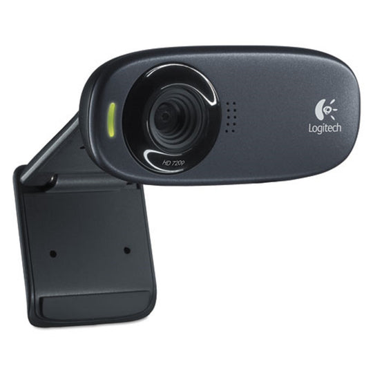 LOGITECH C310 HD WEBCAM - BLACK