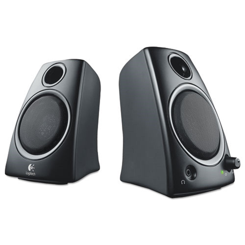 LOGITECH Z130 COMPACT 2.0 STEREO SPEAKERS - 3.5mm JACK - BLACK