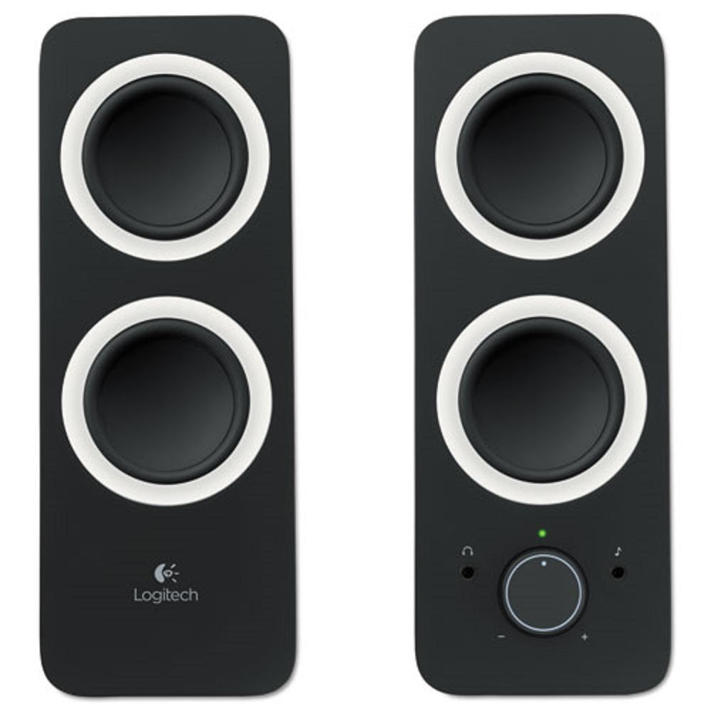 LOGITECH Z200  MULTIMEDIA 2.0 STEREO SPEAKERS - BLACK