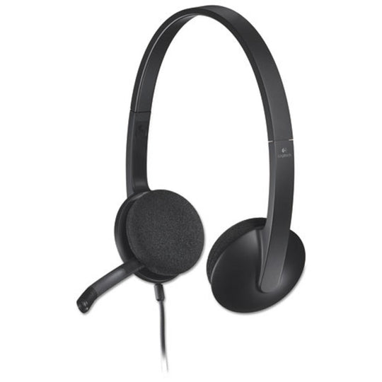 LOGITECH H340  CORDED HEADSET - USB - BLACK