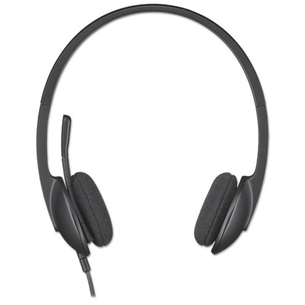 LOGITECH H340  CORDED HEADSET - USB - BLACK