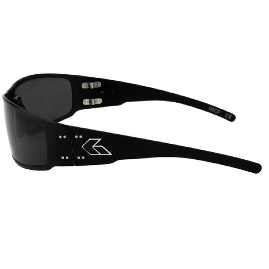 GATORZ MAGNUM 2.0 BLACK / SMOKED POLARIZED LENS