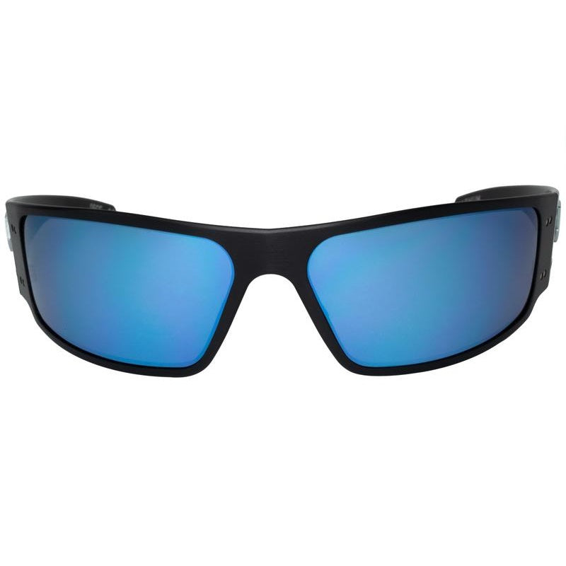 GATORZ MAGNUM POLARIZED - BLACK / SMOKED BLUE MIRROR POLARIZED