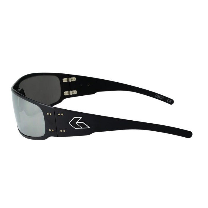 GATORZ MAGNUM BLACK / SMOKED CHROME MIRROR LENS