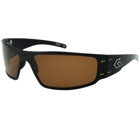 GATORZ MAGNUM POLARIZED - BLACK / BROWN POLARIZED