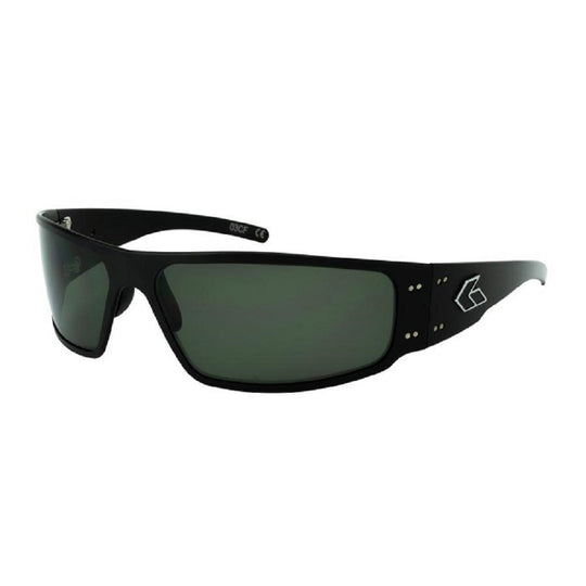 GATORZ WRAPTOR GUN METAL / EMERALD POLARIZED LENS