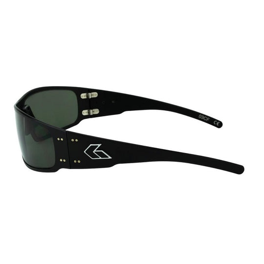 GATORZ MAGNUM BLACK / EMERALD POLARIZED LENS