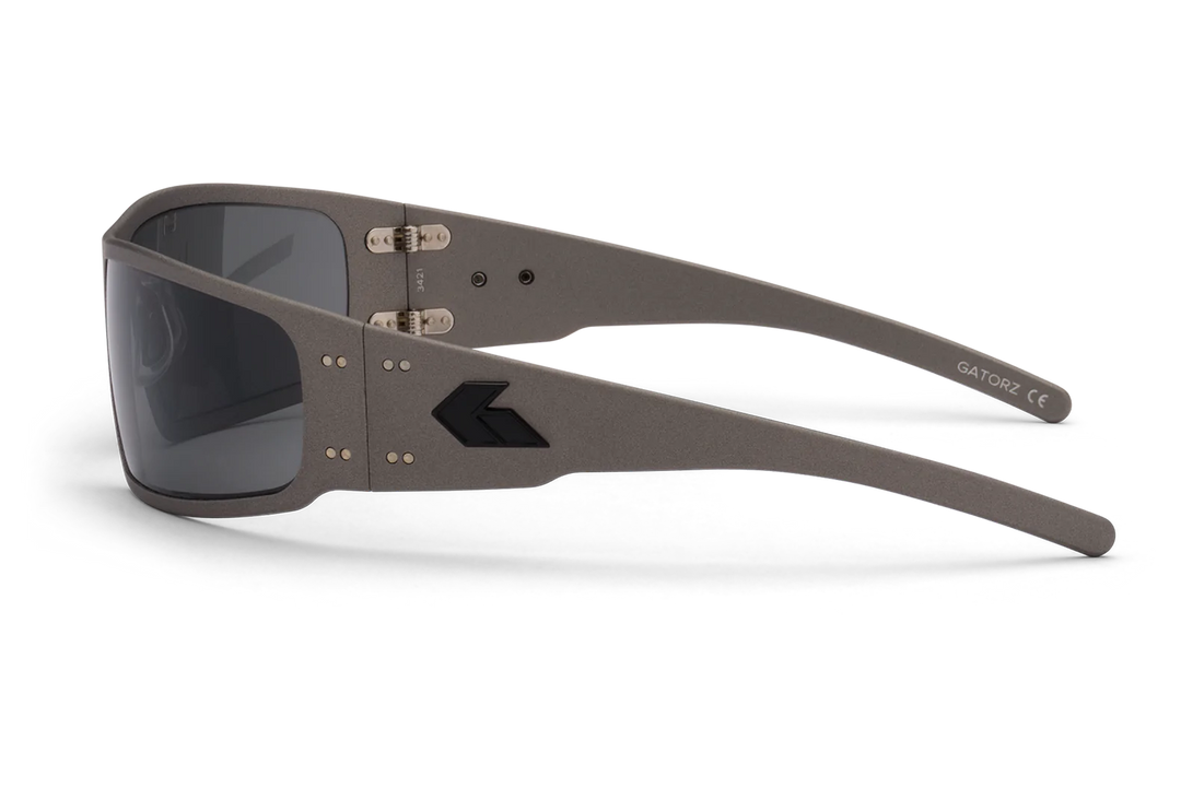 GATORZ MAGNUM GUNMETAL CERAKOTE FRAME / SMOKED POLARIZED LENS