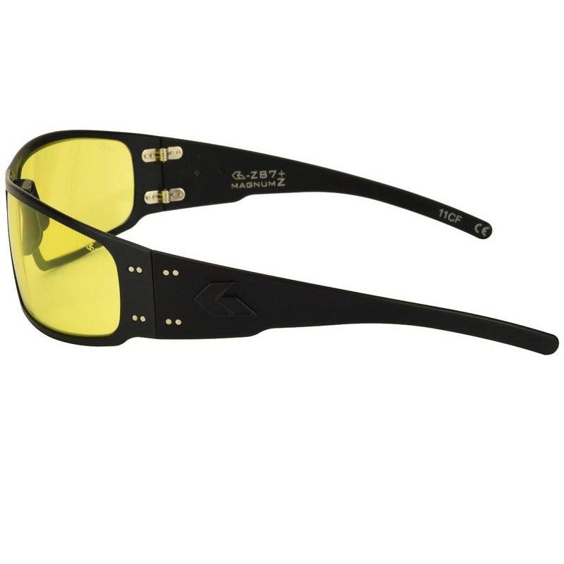 GATORZ ANSI Z87+ MAGNUM - ANSI Z87+ / BLACK / YELLOW ANTI-FOG LENS