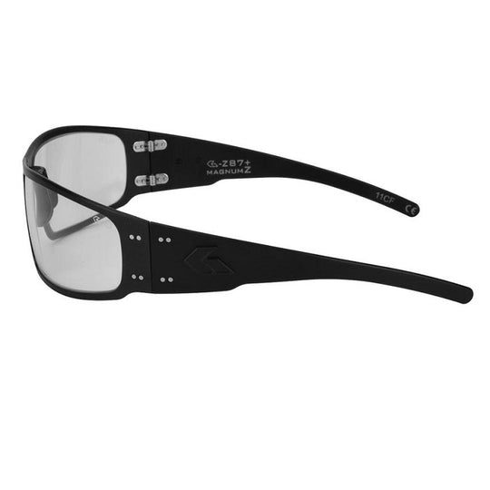 GATORZ MAGNUM ANSI Z87+ BLACK / CLEAR ANTI-FOG SAFETY LENS