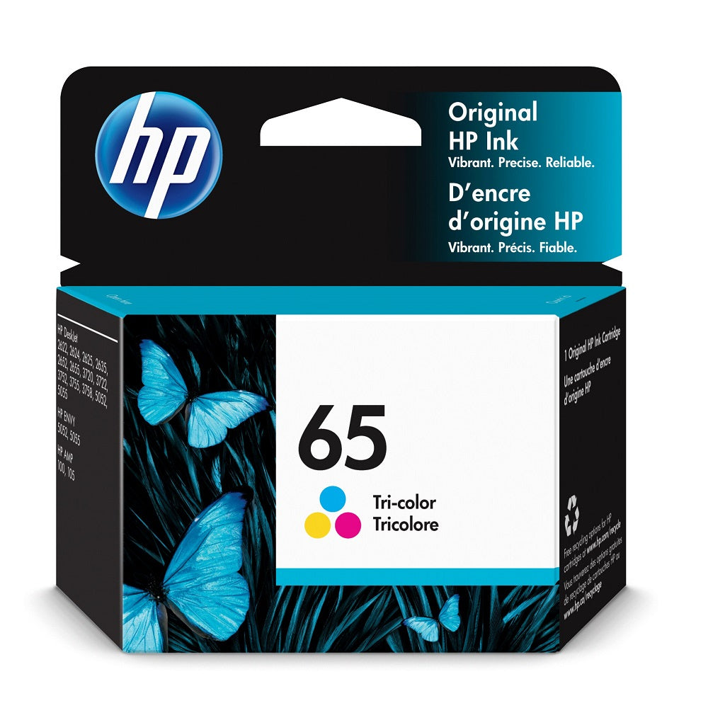 HP 65 (N9K01AN) Tri-color Original Ink Cartridge