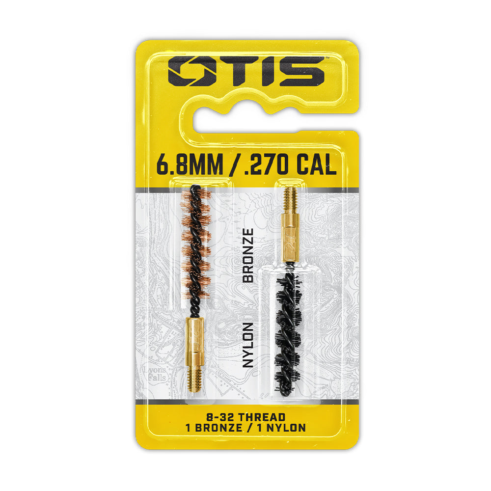 OTIS TECHNOLOGY DUAL BRUSH Pack (1 NYLON/1 BRONZE)