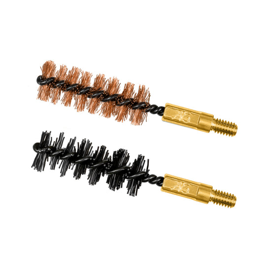 OTIS TECHNOLOGY .45 CAL BORE BRUSH 2 PACK (1 NYLON/1 BRONZE)