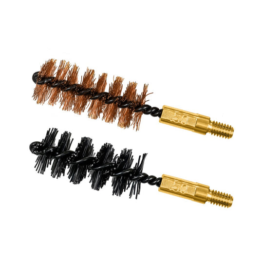 OTIS TECHNOLOGY .50 CAL BORE BRUSH 2 PACK (1 NYLON/1 BRONZE)