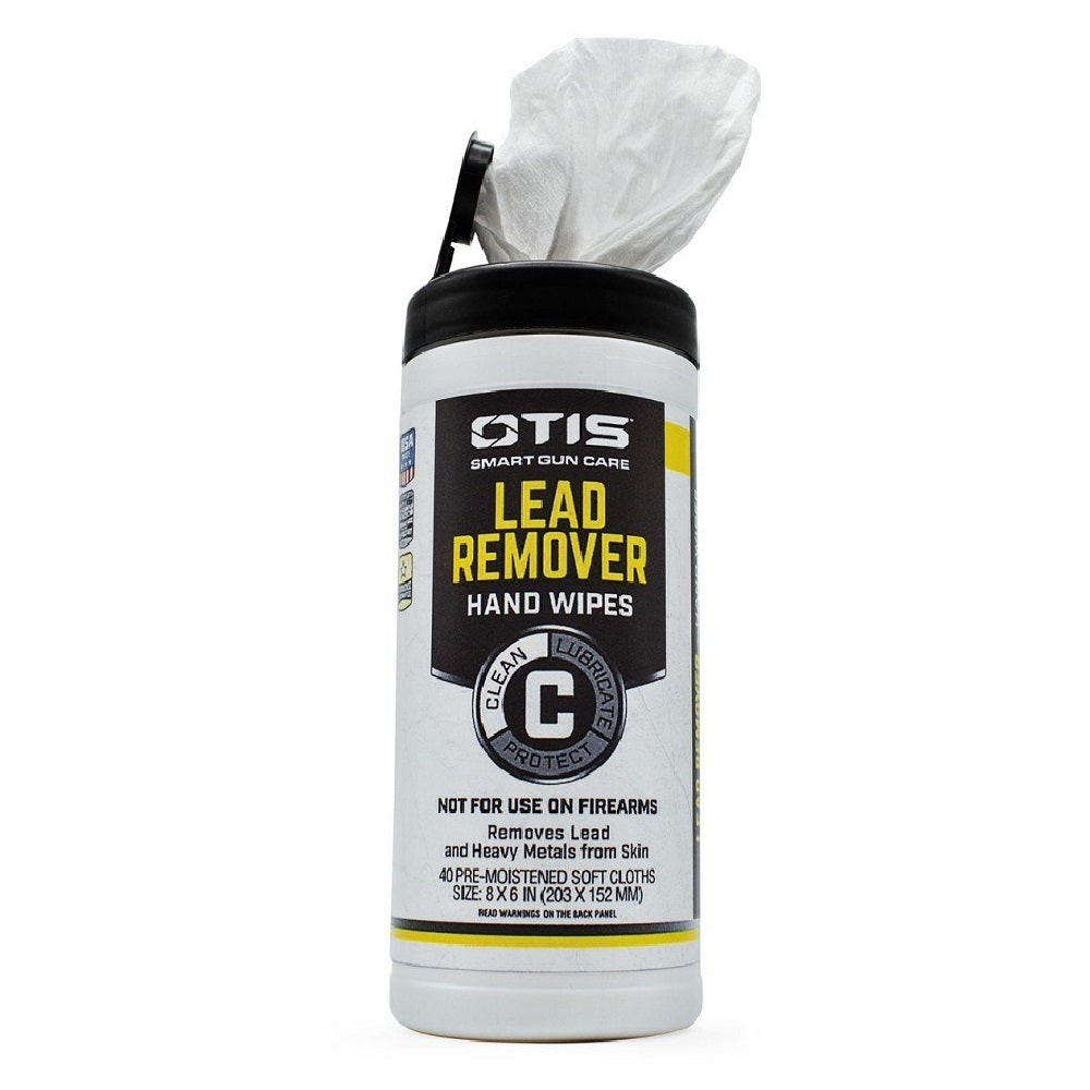 OTIS TECHNOLOGY LEAD REMOVER HAND WIPES CANISTER