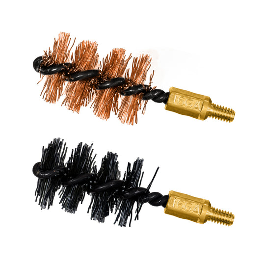 OTIS TECHNOLOGY 16 GA BORE BRUSH 2 PACK (1 NYLON/1 BRONZE)