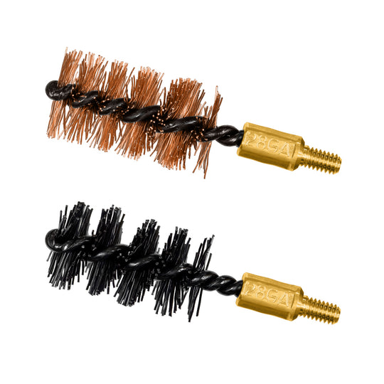 OTIS TECHNOLOGY 28 GA BORE BRUSH 2 PACK (1 NYLON/1 BRONZE)