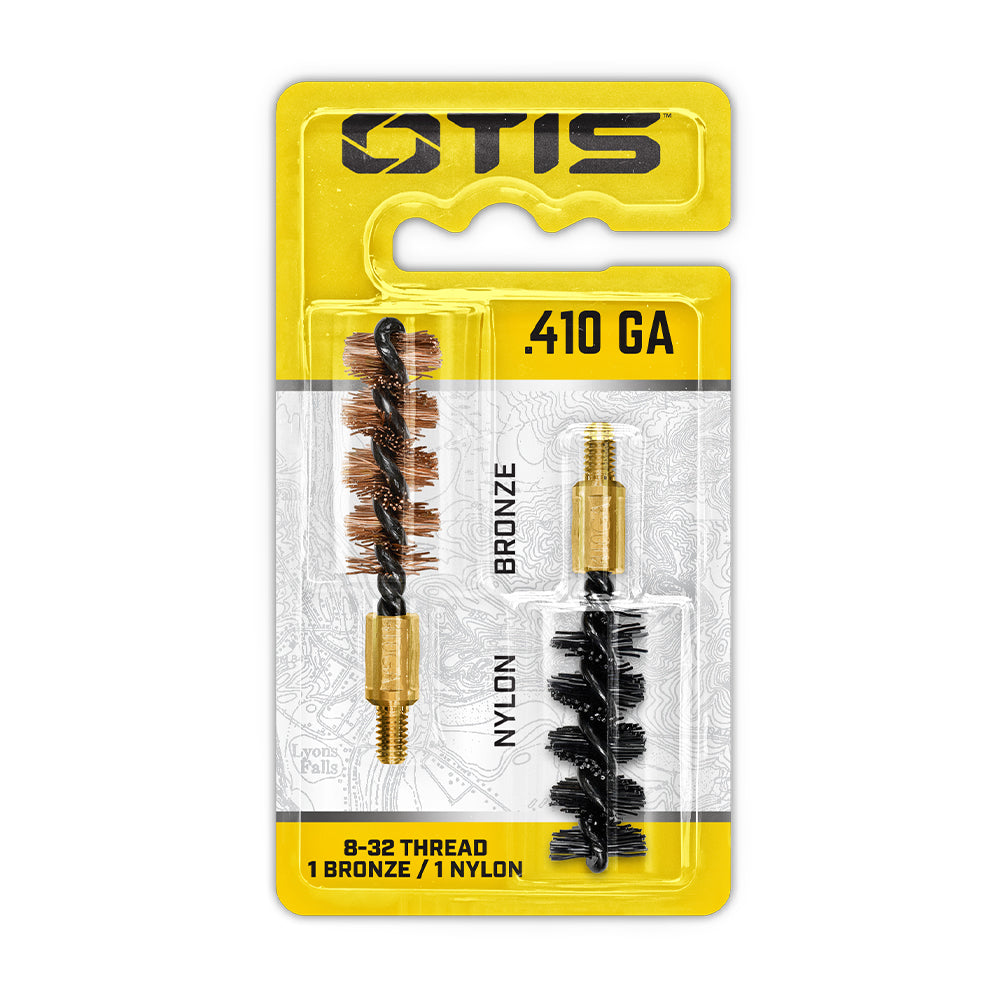 OTIS TECHNOLOGY .410 GA BORE BRUSH 2 PACK (1 NYLON/1 BRONZE)