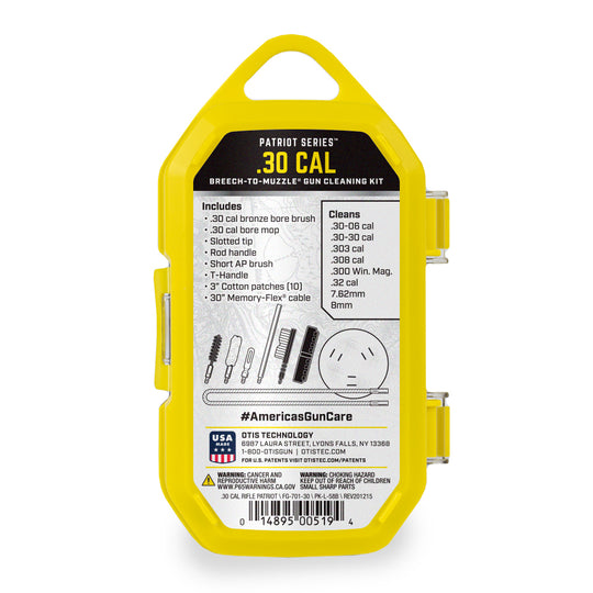 OTIS TECHNOLOGY .30 CAL PATRIOT SERIES RIFLE CLEANING KIT