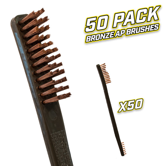 OTIS TECHNOLOGY AP BRUSHES, BRONZE, 50/PACK