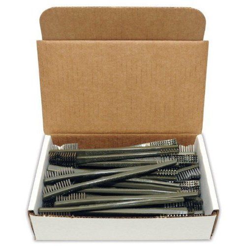 OTIS TECHNOLOGY AP BRUSHES, STAINLESS STEEL, 50/PACK