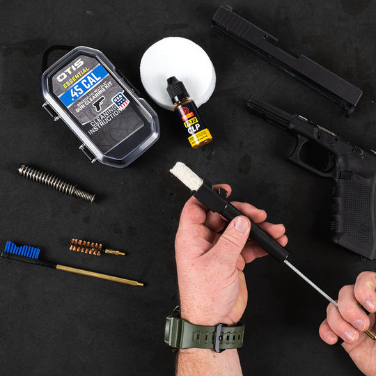 OTIS TECHNOLOGY .45 CAL ESSENTIAL PISTOL CLEANING KIT