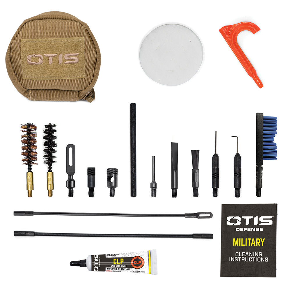 .45 CALIBER PISTOL CLEANING SYSTEM