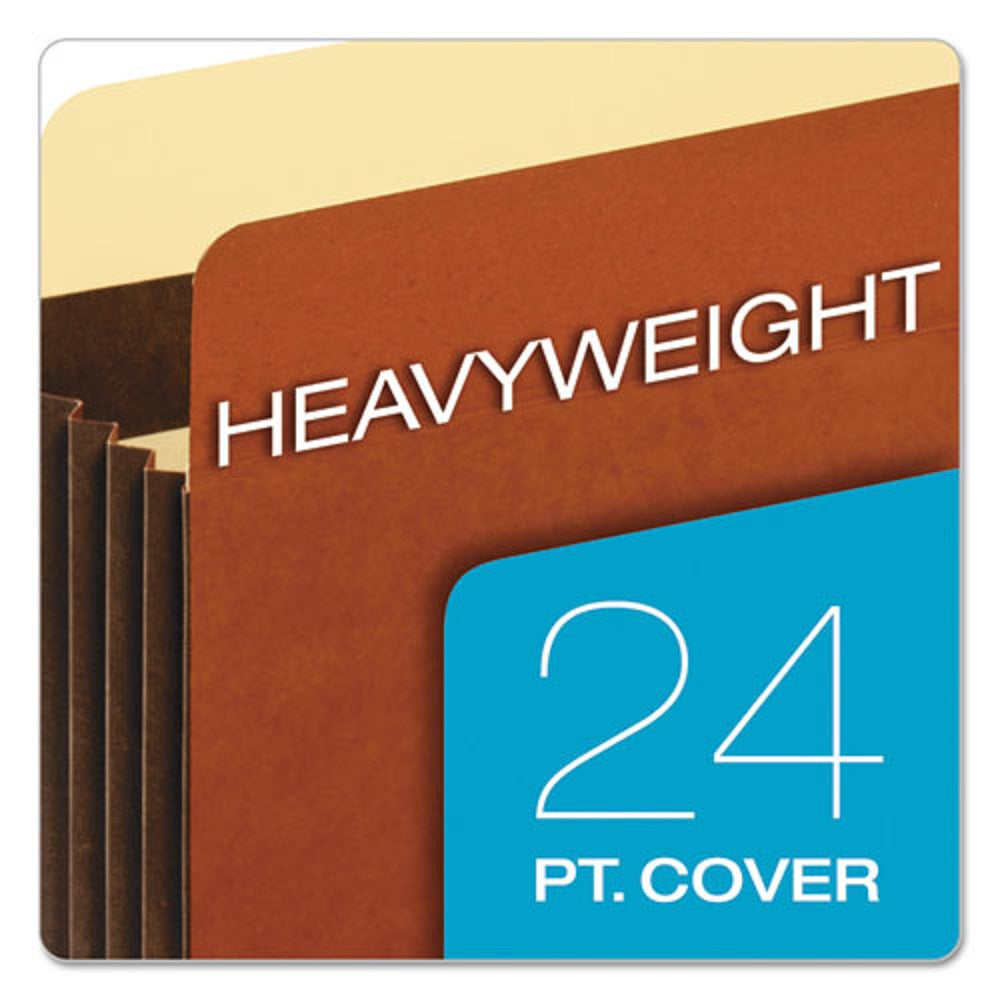 HEAVY DUTY FILE POCKETS, LETTER SIZE - REDROPE