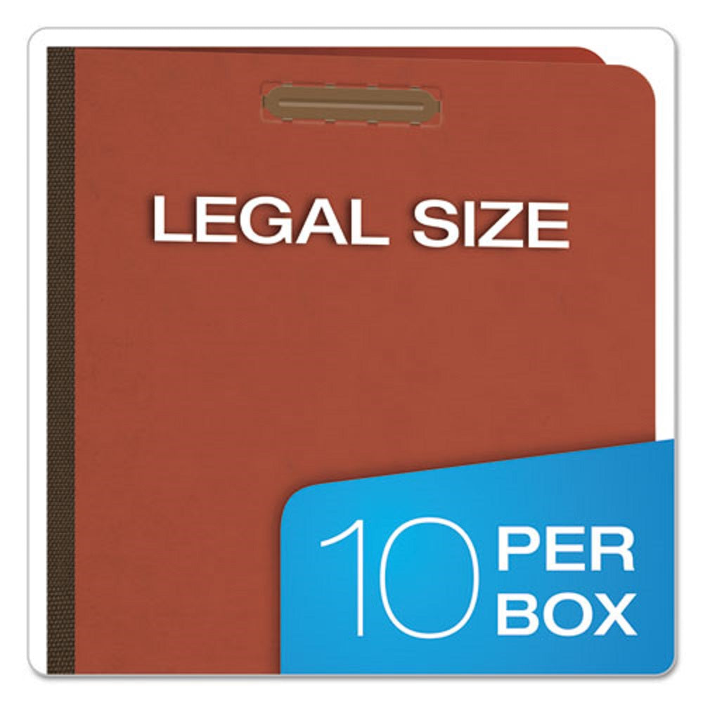 CLASSIFICATION FOLDERS, LEGAL SIZE - RED