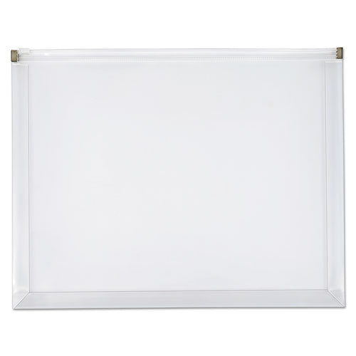 ZIPPERED CLOSURE POLY ENVELOPES - CLEAR