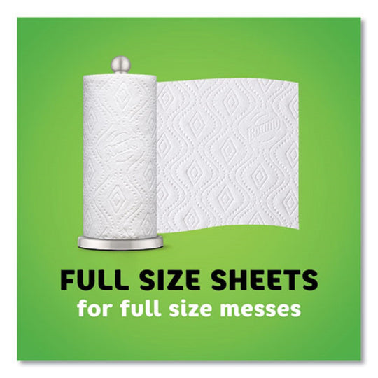 KITCHEN ROLL PAPER TOWELS - 2 PLY - WHITE - 48 SHEETS/ROLL - 24 ROLLS/CARTON