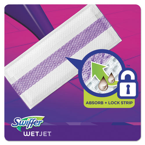 WETJET SYSTEM REFILL CLOTHS - WHITE - 24/BOX, 4/CARTON