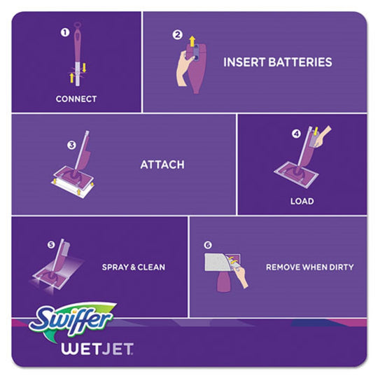 WETJET SYSTEM REFILL CLOTHS - WHITE - 24/BOX