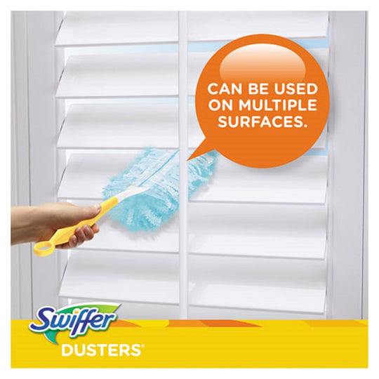 DUSTERS STARTER KIT - 6" HANDLE - BLUE/YELLOW - 6/CARTON