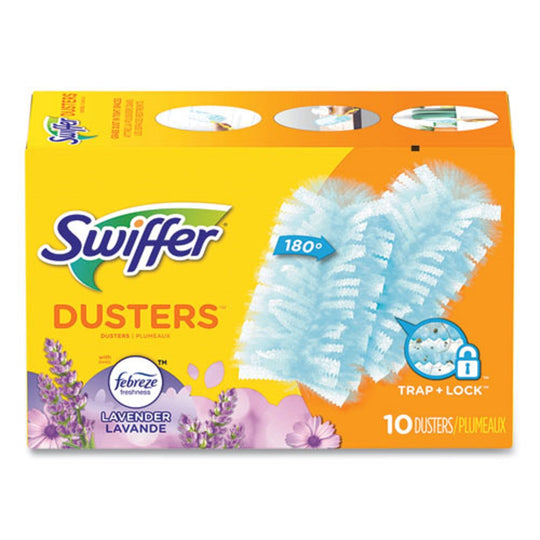 REFILL DUSTERS - DUST LOCK FIBER - LIGHT BLUE - LAVENDER VANILLA SCENT - 10/BOX