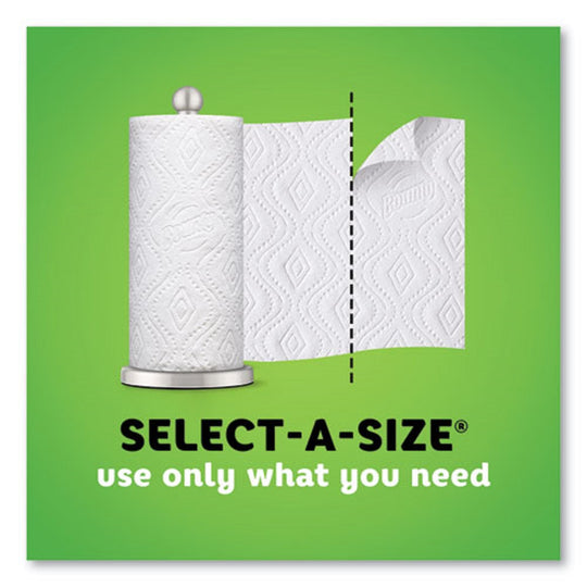 SELECT-A-SIZE KITCHEN ROLL PAPER TOWELS - 2 PLY - WHITE - 24 ROLL/CARTON