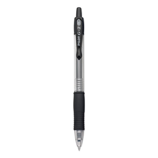 G2 PREMIUM RETRACTABLE GEL PEN CONVENIENCE PACK - EXTRA FINE - BLACK INK -  1/DOZEN