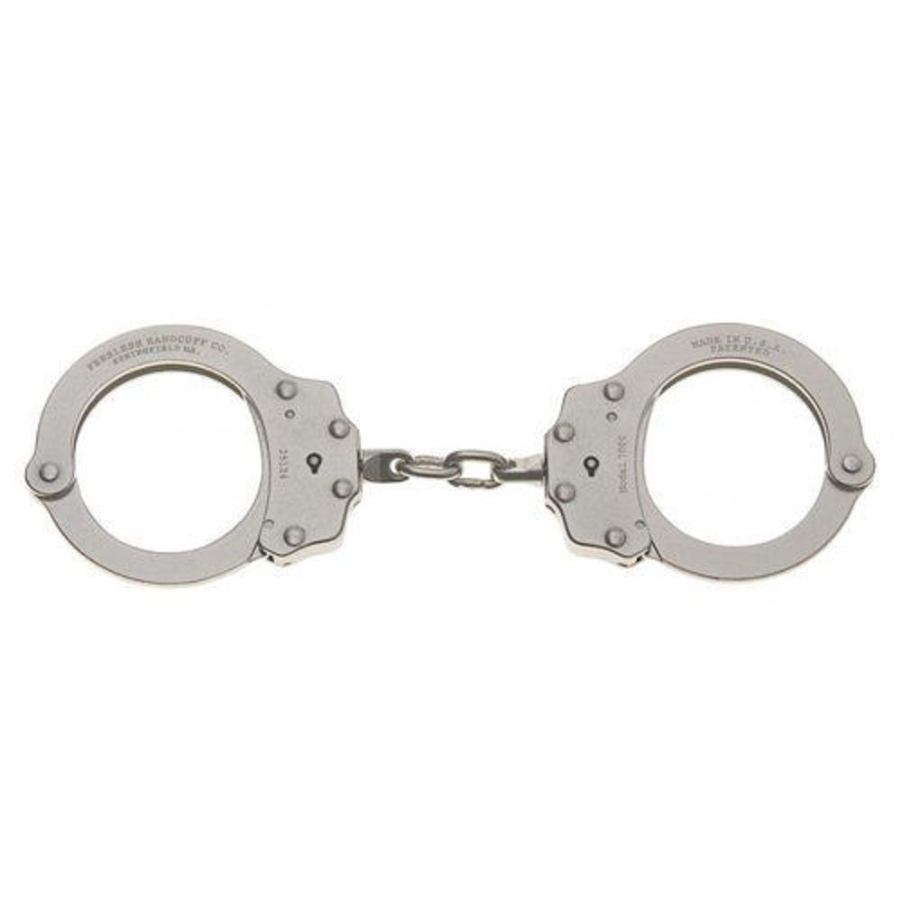 MODEL 700C - CHAIN LINK HANDCUFF - NICKEL FINISH