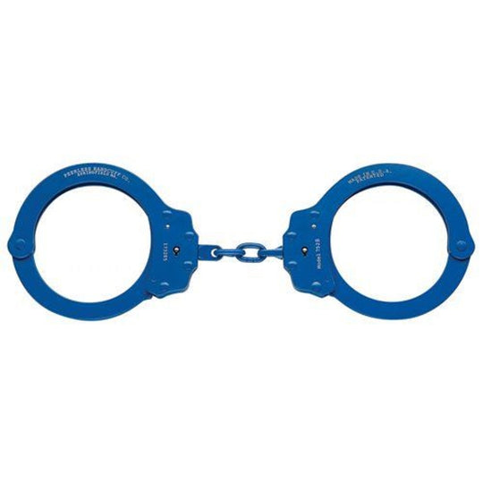 MODEL 752C - OVERSIZE CHAIN LINK HANDCUFF - BLUE